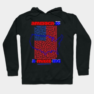 America Is A-Maze-ing Hoodie